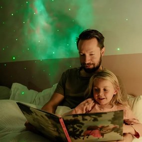 Retlux - Proiector LED pentru copii, 230 V, astronaut, 23,3 cm, cu telecomandă