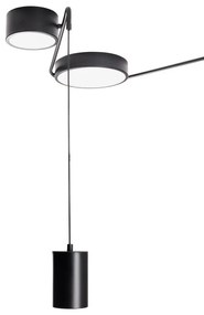 Lustra cu 5 spoturi LED, Negru, Zumaia II