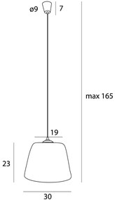 Lustra/Pendul stil decorativ natural Pot