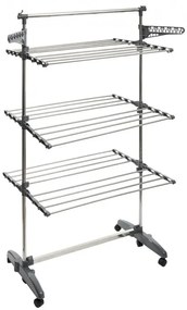 Uscator rufe Nubie Plus, inox, 24 metri, 170 x 66 x 153 cm