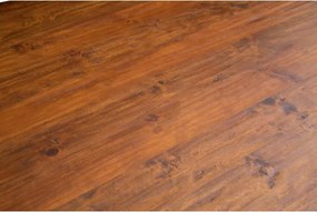 Masa extensibila, L250(380) 100 H80 cm, alb antic patina, lemn masiv