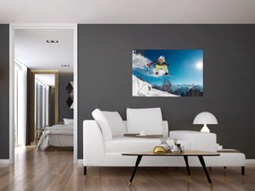 Tablou - Snowboarder (90x60 cm)