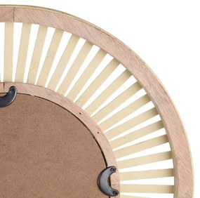 Eglo 425037 - Oglindă de perete MITSUKE, diametru 40 cm, bambus