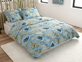 Lenjerie de pat din microfibra CELESTIA albastru Dimensiune lenjerie de pat: 70 x 90 cm | 140 x 200 cm