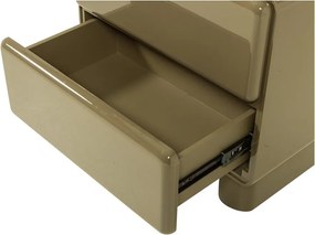 Noptieră verde cu aspect lucios Lustra – WOOOD