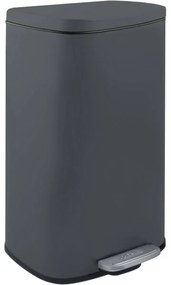 Coș de gunoi cu pedală soft-close Spirella Akira30 l, gri mat, 30 l