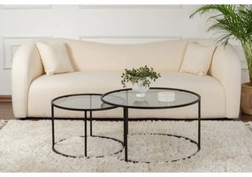 Set de măsuțe de cafea Tokyo Black, 2 buc.