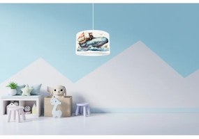 Lustră pentru copii OCEAN 1xE27/60W/230V