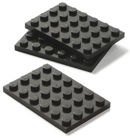 Organizator de depozitare cu 3 sertare LEGO®, gri