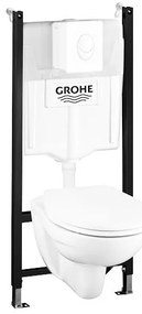 GROHE 39116000 - Set 4 în 1 SOLIDO COMPACT 1,13 m, alb rezistent