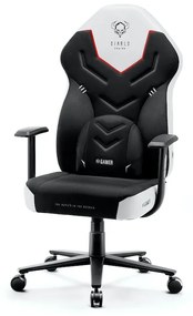 Scaun De Gaming Din Material Diablo X-Gamer: SNOW WHITE Diablochairs