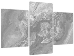 Tablou - Marmură în alb-negru (90x60 cm)