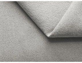 Pat matrimonial gri deschis tapițat cu spațiu de depozitare cu somieră 140x200 cm Kiana – Makamii