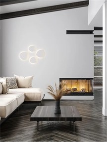 Aplica de perete LED design modern ambiental Atena M