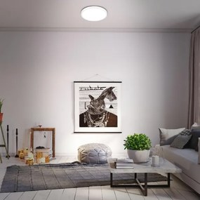 Plafonieră LED RGBW dimabilă Briloner 3709-016 LED/22W/230V alb + telecomandă