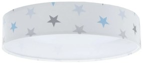 LED lampă reglabilă GALAXY KIDS LED/24W/230V stele alb/gri/albastru + DO