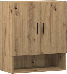 vidaXL Dulap de perete, Stejar artizanal, 60x31x70 cm, lemn compozit