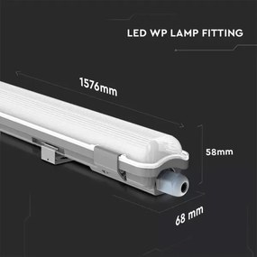 LED corp tehnic tubular 22W 230V 6400K 150cm IP65