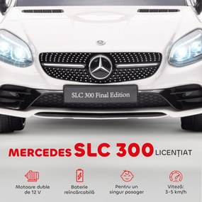 AIYAPLAY Mașină Electrică pentru Copii 3-6 Ani cu 2 Motoare și Telecomandă, Dimensiuni 107x62,5x44 cm, Alb, Distracție și Siguranță | Aosom Romania