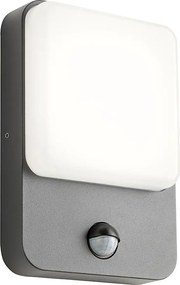 Redo 90133 - Aplica LED de exterior COLIN pentru perete, cu senzor, 9W, 230V, IP54