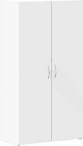 vidaXL Fișet, alb, 60x32x115 cm, lemn prelucrat