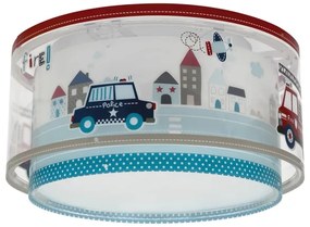 Plafonieră pentru copii POLICE 2xE27/60W/230V Dalber 60616
