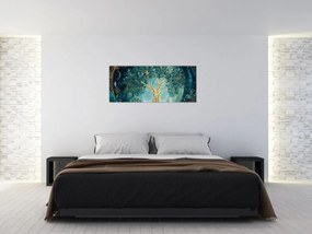 Tablou – Arborele vieții în univers (120x50 cm)