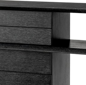 Consola LUX design modern Mantua, gri carbune