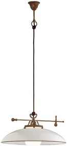 Lustra, Pendul rustic Venetian glass, fabricat manual diam.49cm Country 080.10.OV