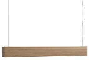 Lampă suspendată LED120, mai multe variante - TUNTO Model: Lumină naturală, directă și indirectă stejar de 1600 mm