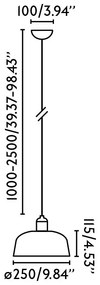 Lustra/Pendul design modern TATAWIN alb