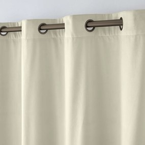 Draperie crem termoizolantă din catifea 140x260 cm Polarchic – douceur d'intérieur