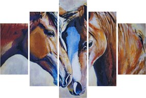 Tablou - Caii îndrăgostiți (150x105 cm)