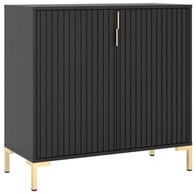 Comodă FLOP, neagră