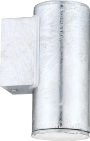 Eglo 30908 - Aplica LED de exterior RIGA 1xGU10/2,8W/230V IP44 argintie