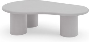 Măsuță de cafea Gisela 130 cm pentru living - gri deschis