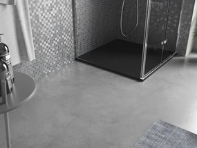 Mexen Bert recepție pătrată SMC 90 x 90 cm, negru - 4K709090