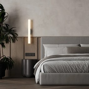 Aplică LED pentru oglindă de baie LINEA, 8W, 230V, 3000/4000/6000K, IP44, 45 cm, aurie