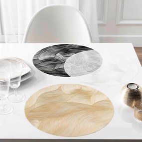 Suport pentru farfurii din plastic ø 38 cm Celeste – douceur d'intérieur