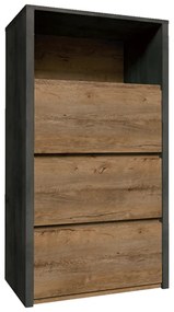 Comoda de sertare MONTANA KS3, gri