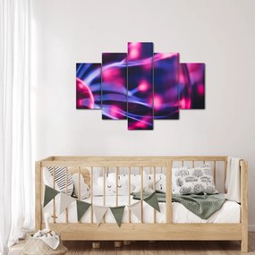Tablou abstract mov (150x105 cm)
