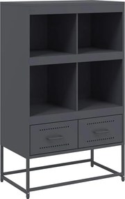 vidaXL Dulap înalt, antracit, 68x39x111,5 cm, oțel