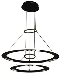 Lustră LED dimabilă pe cablu LED/65W/230V 3000-6500K + telecomandă