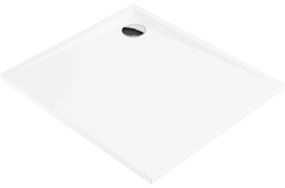 Cadita dus dreptunghiulara alba 80x90 cm Kerria Plus, Deante