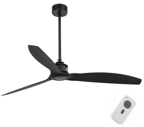 Ventilator de tavan FARO 32100 JUST FAN d. 128 cm negru + telecomandă