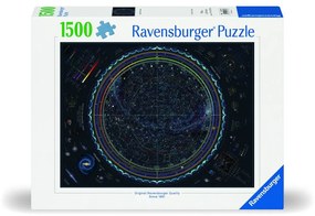 PUZZLE HARTA UNIVERSULUI 1500 PIESE DESIGN NOU - RAVENSBURGER (RVSPA00703)