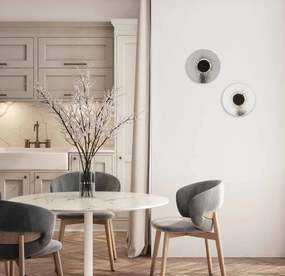 Lustra design modern LED DECO negru/ transparent