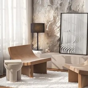 Veioza/Lampa de masa design decorativ SIBNIA negru