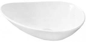 Mexen Lorena chiuvetă pe blat 53 x 41 cm, Albă - 21295300