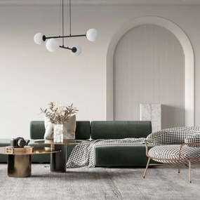 Lustră pe cablu BALANS 4xG9/12W/230V negru